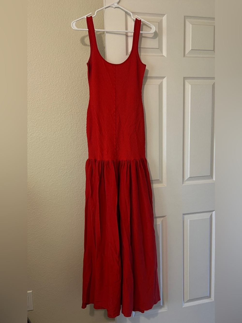 Retrofête Kennedi Knit Dress Metallic Geranium - Picture 6 of 15
